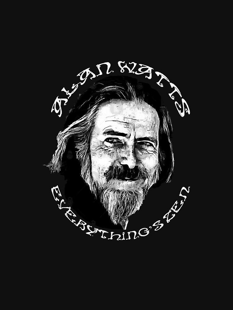 Alan Watts T-shirt - ALLRIOT