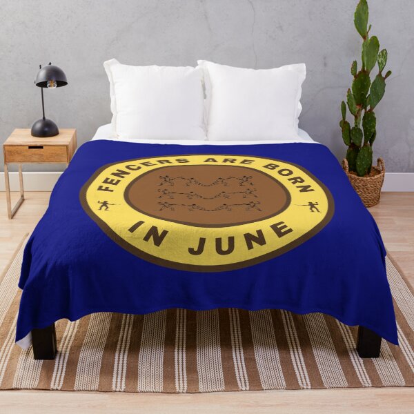 Item preview, Fencers are born in June alternate design designed and sold by fev-rocks.