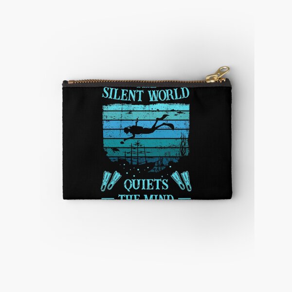 Item preview, Diver -Scuba Diving - Silent World-Quiets The Mind designed and sold by Shirt-Designs.