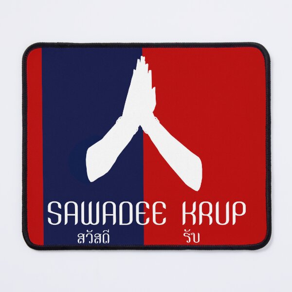 Item preview, Sawadee Krup thai language hello greeting designed and sold by UniqueDesignHub.