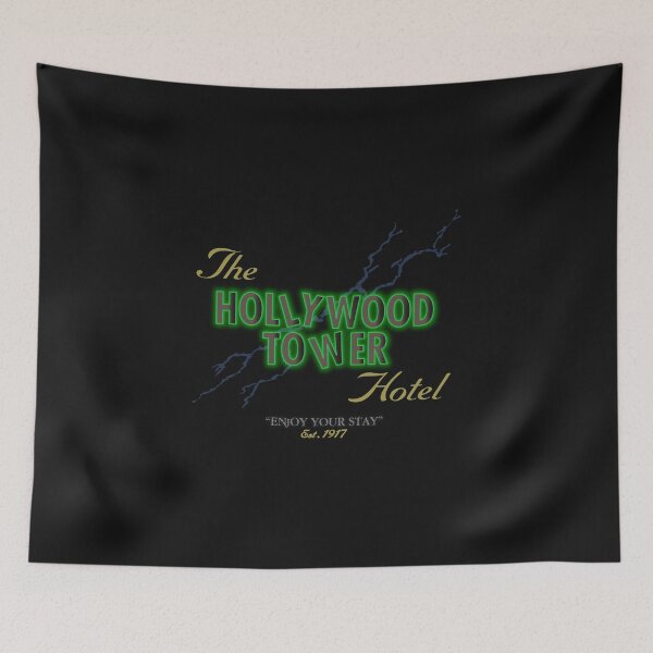 Item preview, Hollywood Tower Hotel designed and sold by D24designs.