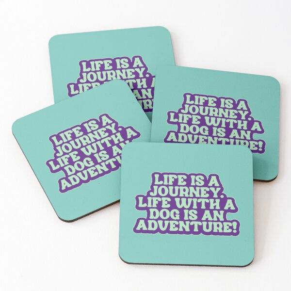 Item preview, Life with a dog is an adventure! Mint designed and sold by kookycomet.