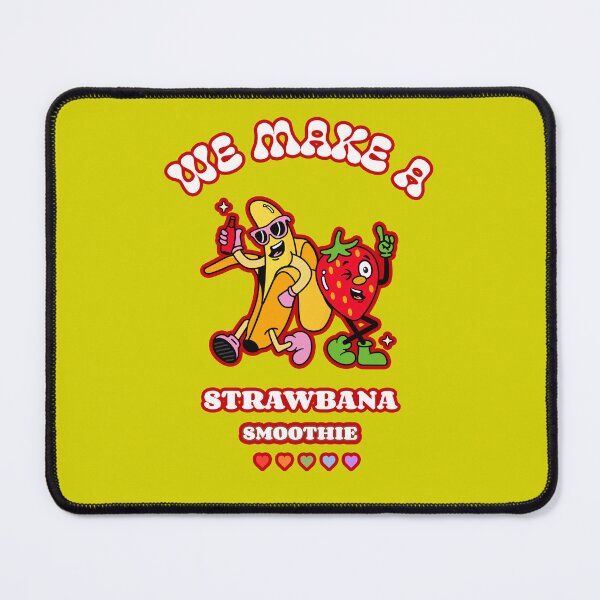 Item preview, Strawberry Banana Smoothie Drink Recipe designed and sold by JustAmbers.