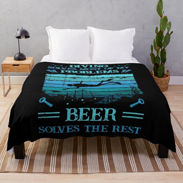 Item preview, Diver -Scuba - Diving Solves Most Of My Problems designed and sold by Shirt-Designs.