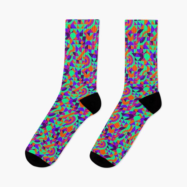 Item preview, geometric colorful patterns conceptual Art - Abstract Neo Geo graphic design designed and sold by Design Repo.