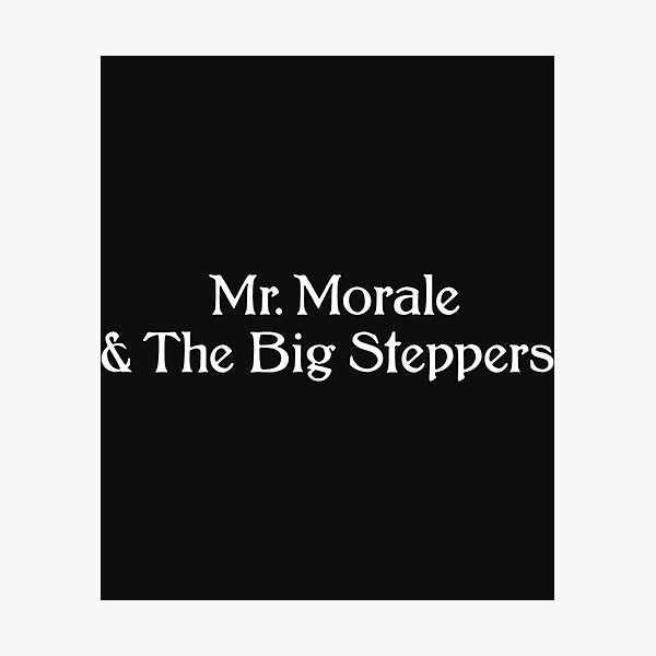 Item preview, Mr Morale And The Big Steppers Merch    designed and sold by AlisaHand999.