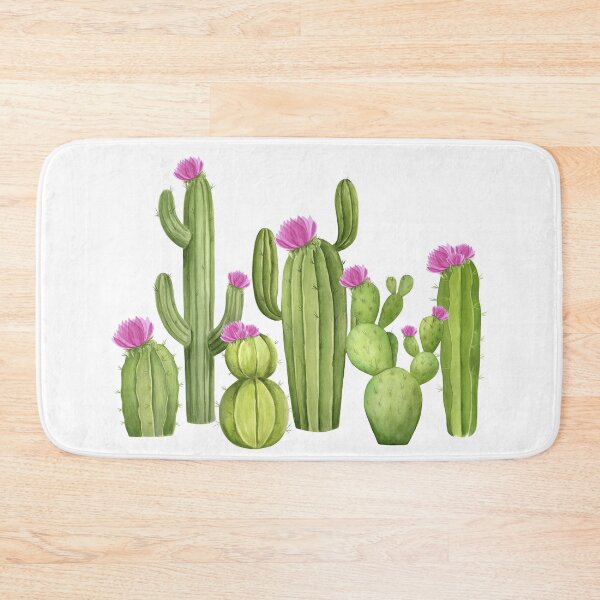 Item preview, flowering cacti, succulents designed and sold by AnaGuziiArt.