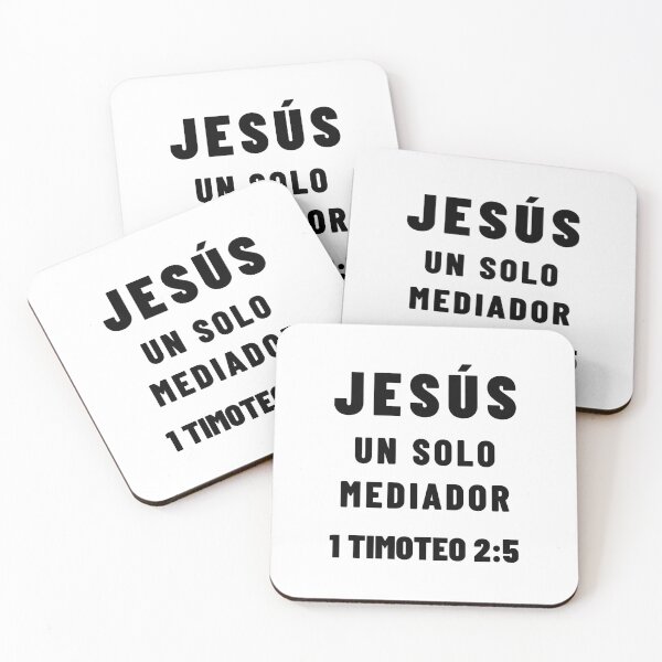 Item preview, 1 Timothy 2:5 Jesus Only Mediator Spanish Bible Verse designed and sold by NombresDeJesus.