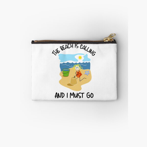Item preview, Beach Is Calling and I Must Go Cute Beach Scene for Girls designed and sold by elvisg03.