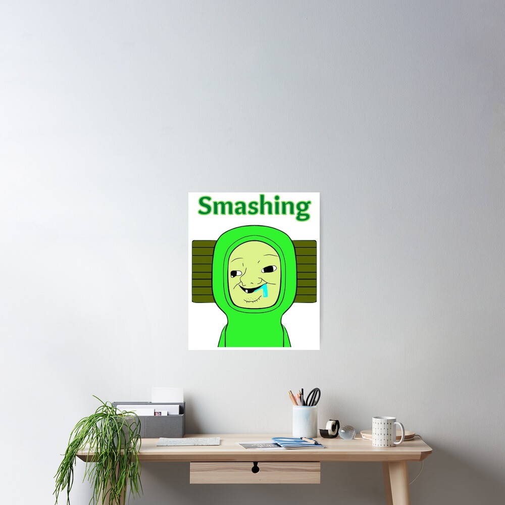 "Smashing VR " Poster for Sale by LeahCampbel0 Redbubble