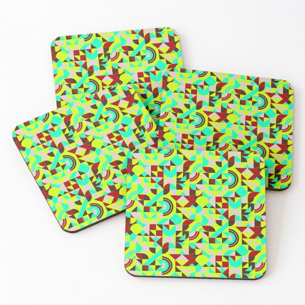 Item preview, geometric colorful patterns conceptual Art - Abstract Neo Geo graphic design designed and sold by Design Repo.