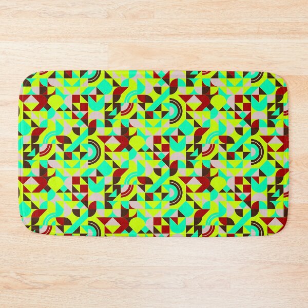 Item preview, geometric colorful patterns conceptual Art - Abstract Neo Geo graphic design designed and sold by Design Repo.