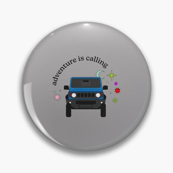 Item preview, Brisk Blue Suzuki Jimny Adventure is Calling   designed and sold by Moto-GB.
