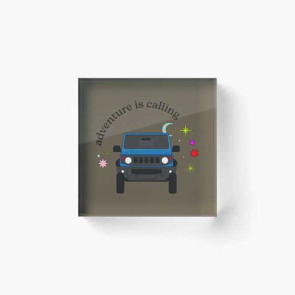 Item preview, Brisk Blue Suzuki Jimny Adventure is Calling   designed and sold by Moto-GB.