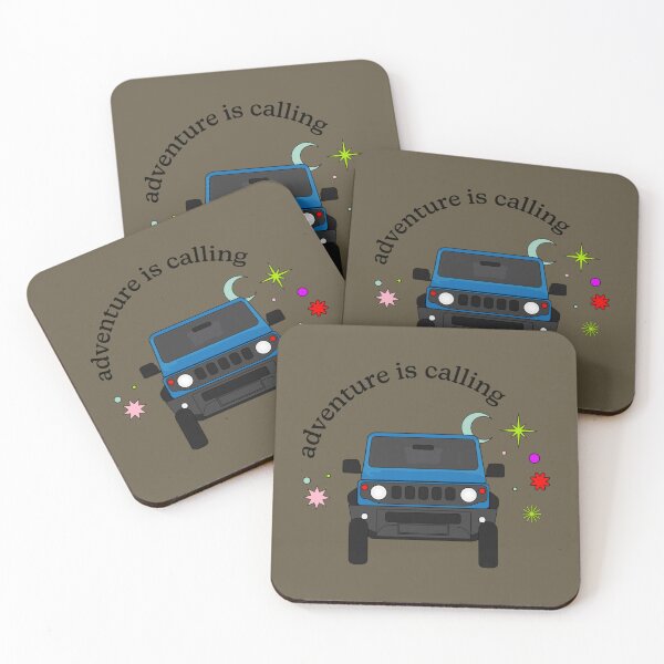 Item preview, Brisk Blue Suzuki Jimny Adventure is Calling   designed and sold by Moto-GB.