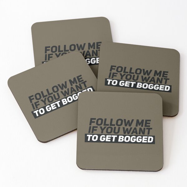 Item preview, Follow me if you want get bogged   designed and sold by Moto-GB.