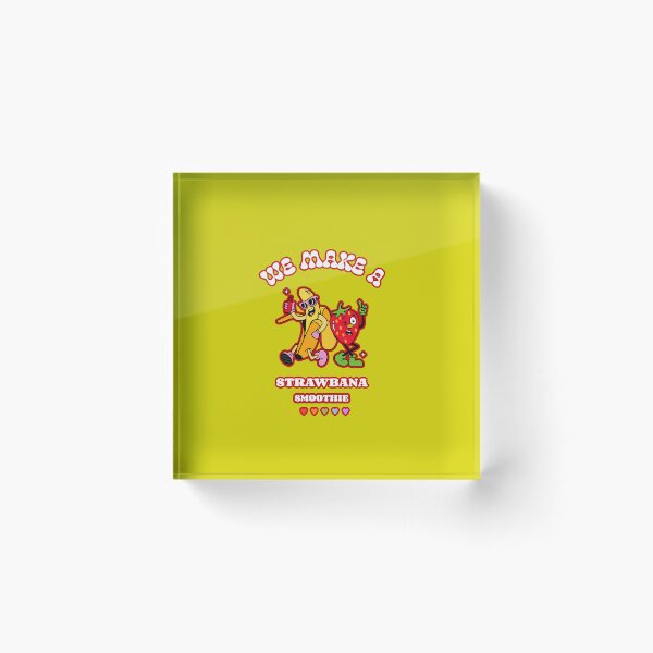 Item preview, Strawberry Banana Smoothie Drink Recipe designed and sold by JustAmbers.