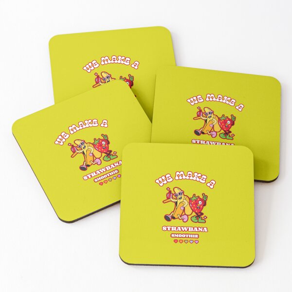 Item preview, Strawberry Banana Smoothie Drink Recipe designed and sold by JustAmbers.