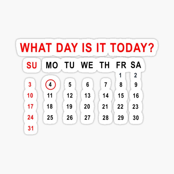 what-is-the-day-today-independence-day-sticker-for-sale-by