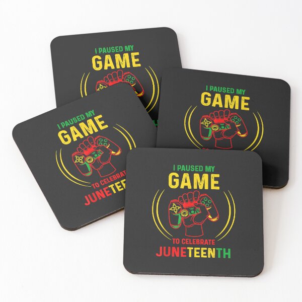 Item preview, I Paused My Game To Celebrate Juneteenth Gamer Boys Kid Teen designed and sold by virnmjan.
