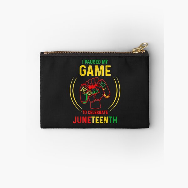 Item preview, I Paused My Game To Celebrate Juneteenth Gamer Boys Kid Teen designed and sold by virnmjan.