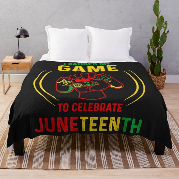 Item preview, I Paused My Game To Celebrate Juneteenth Gamer Boys Kid Teen designed and sold by virnmjan.