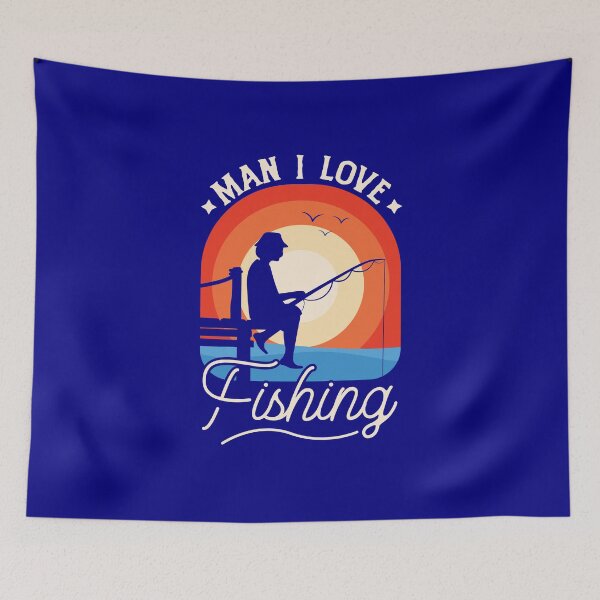 Item preview, Man I Love Fishing | Man I love fishing hat | Fishing hoodie | Fishing Phone case designed and sold by mvernondesigns.