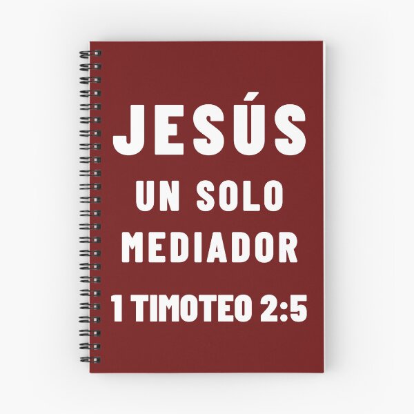 Item preview, 1 Timothy 2:5 Jesus Only Mediator Spanish Bible Verse designed and sold by NombresDeJesus.