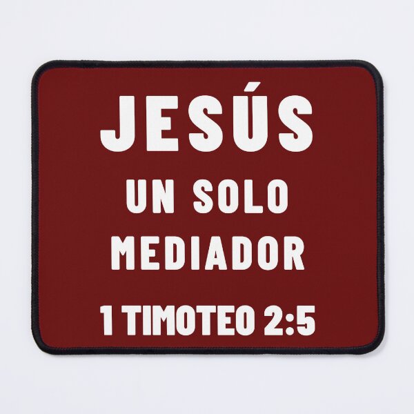 Item preview, 1 Timothy 2:5 Jesus Only Mediator Spanish Bible Verse designed and sold by NombresDeJesus.
