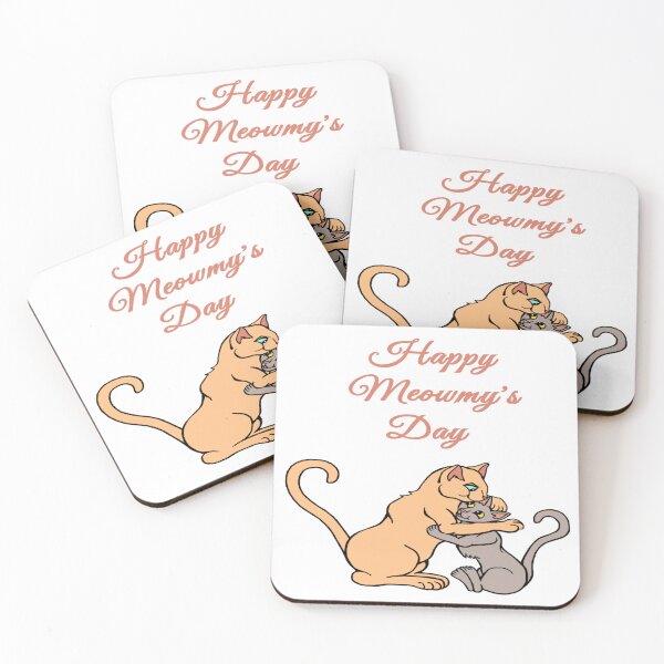 Item preview, Happy Meowmy's Day Cats designed and sold by Deborah Camp.
