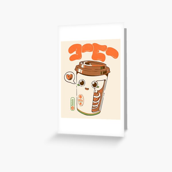 Cute Cold Brew Coffee Accessories Greeting Card