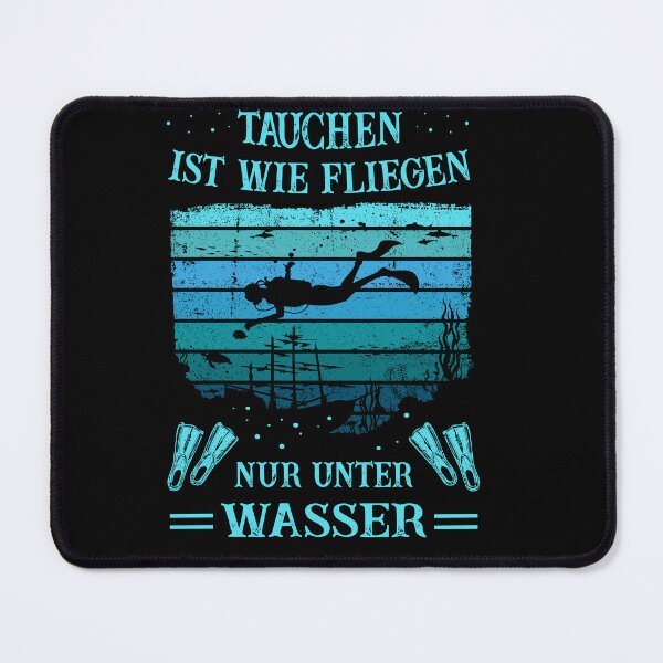 Item preview, Diving is like flying only underwater - divers designed and sold by Shirt-Designs.