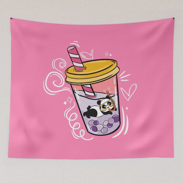 Item preview, Panda Bubble Tea  designed and sold by Cosmodoody.