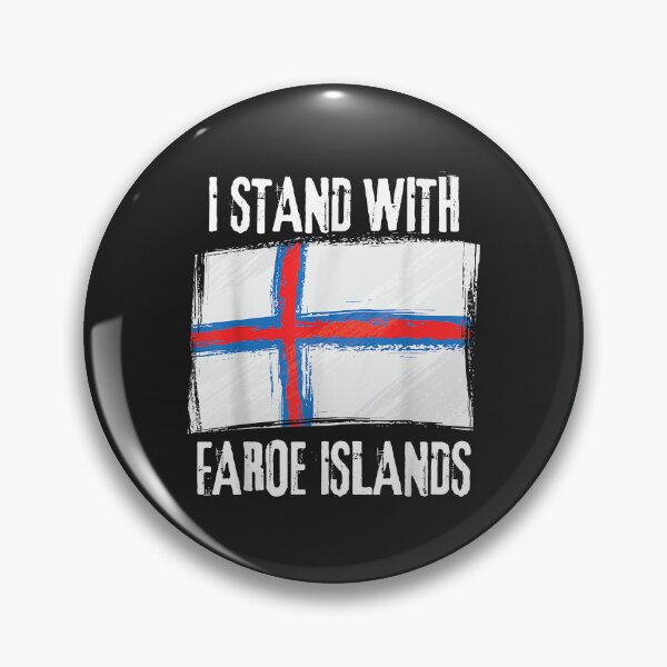 Item preview, I Stand With Faroe Islands Flag Faroe Islander Flag designed and sold by virnmjan.