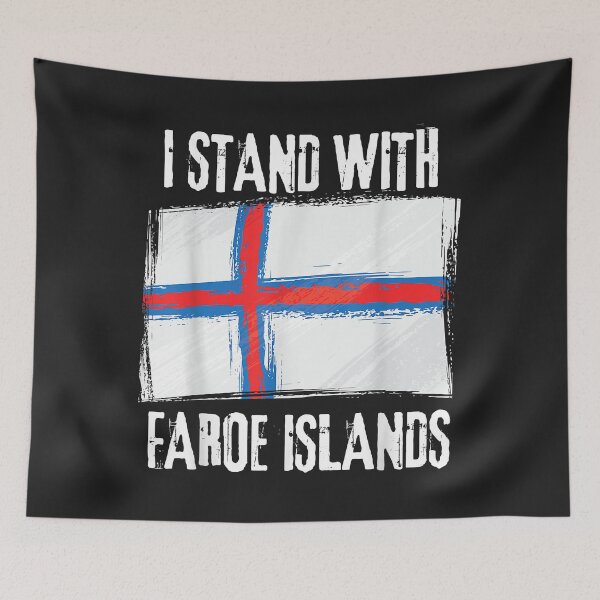 Item preview, I Stand With Faroe Islands Flag Faroe Islander Flag designed and sold by virnmjan.