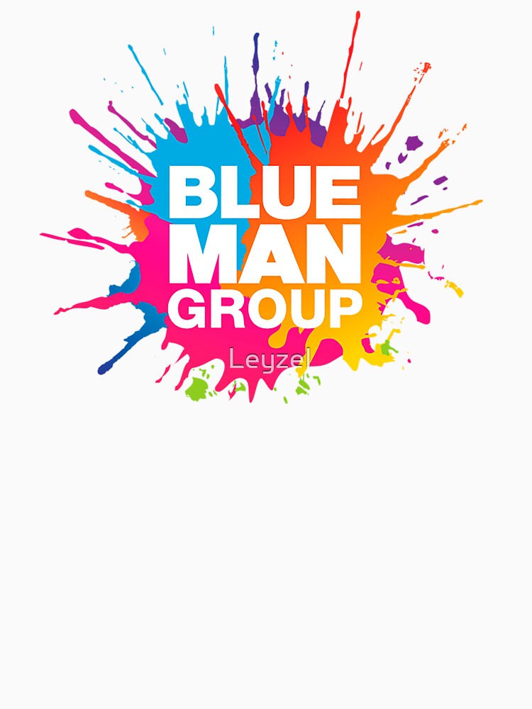 blue-man-group-logo-colorful-t-shirt-for-sale-by-leyzel-redbubble