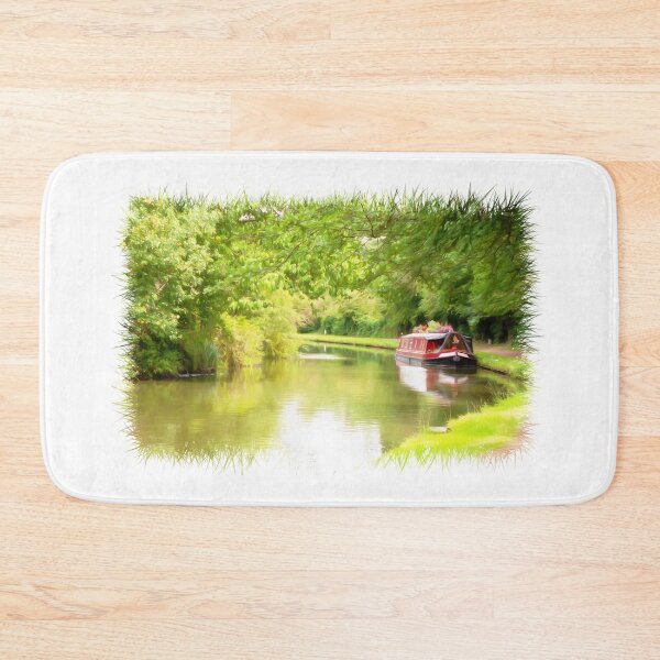 Item preview, Dreamy Narrowboat designed and sold by Focal-Art.