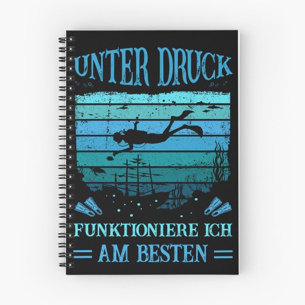Item preview, Diver - I function best under pressure designed and sold by Shirt-Designs.