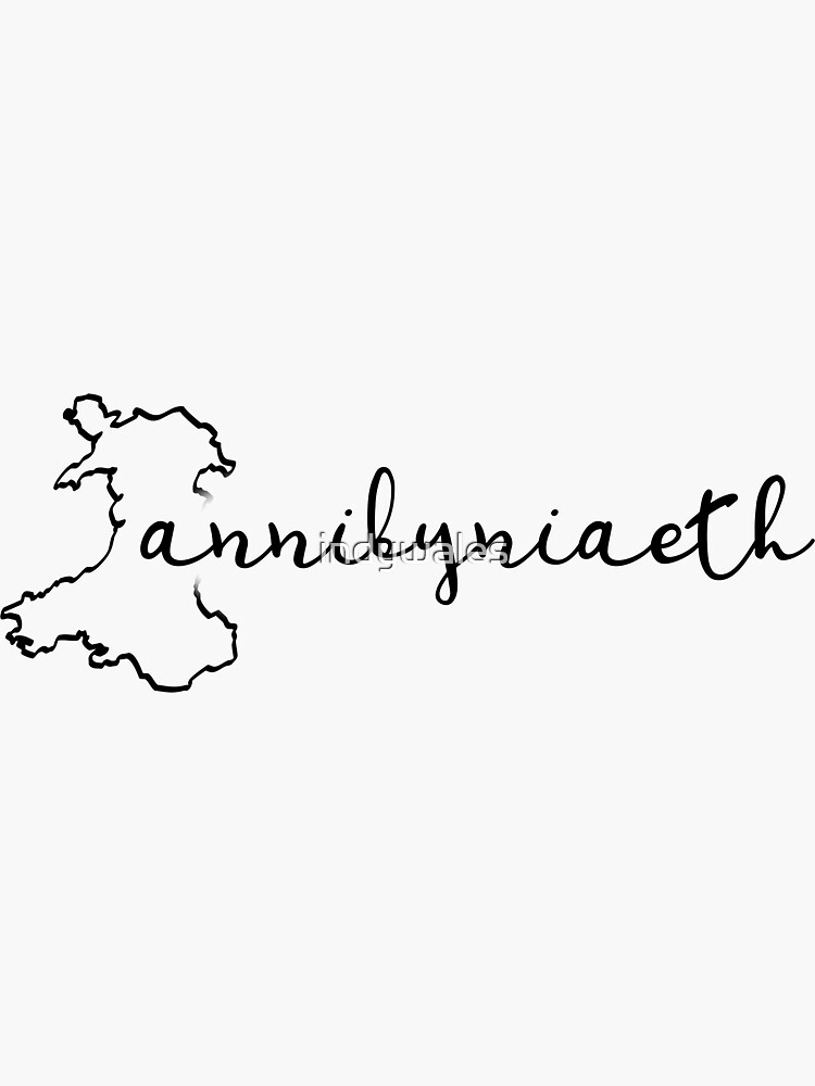 Annibyniaeth Independence, Welsh Map by indywales