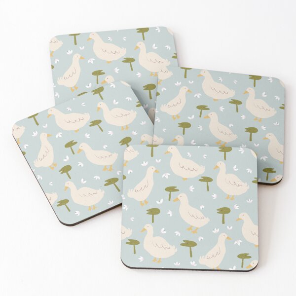 Item preview, Village Duck Pond - Duck Egg Blue Palette  designed and sold by RosalieReeves.