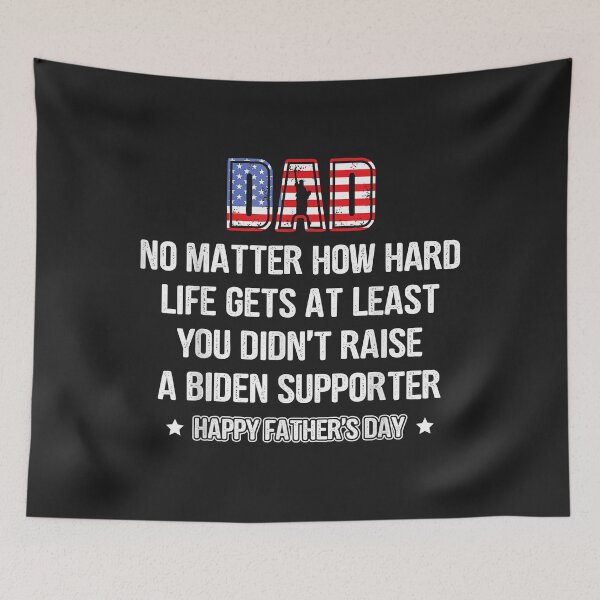 Item preview, Dad No Matter How Hard Life Gets At Least Happy Father's Day designed and sold by JeffreyMCombs.