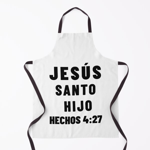 Item preview, Acts 4:27 Jesus Holy Child Son Spanish Bible Verse designed and sold by NombresDeJesus.