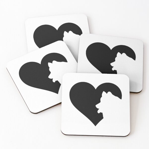 Item preview, The Heart of the Samoyed Lover designed and sold by More Cute Dogs.
