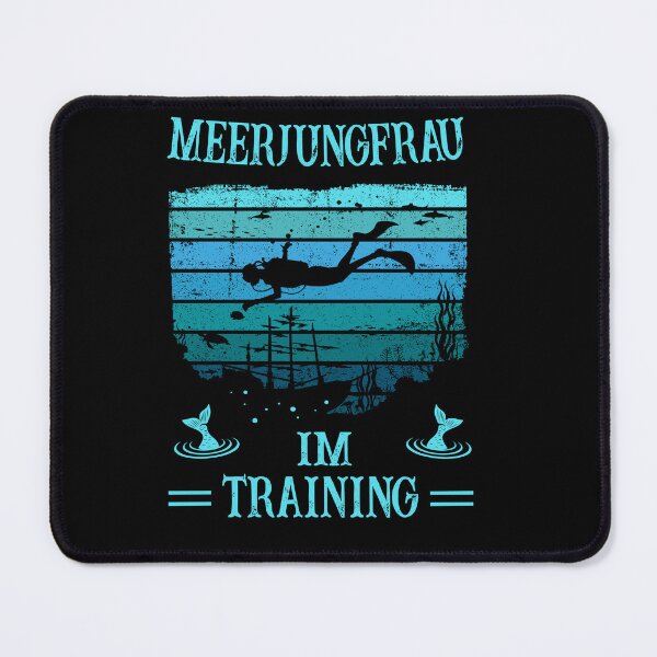 Item preview, Diving - mermaid in training - diver designed and sold by Shirt-Designs.
