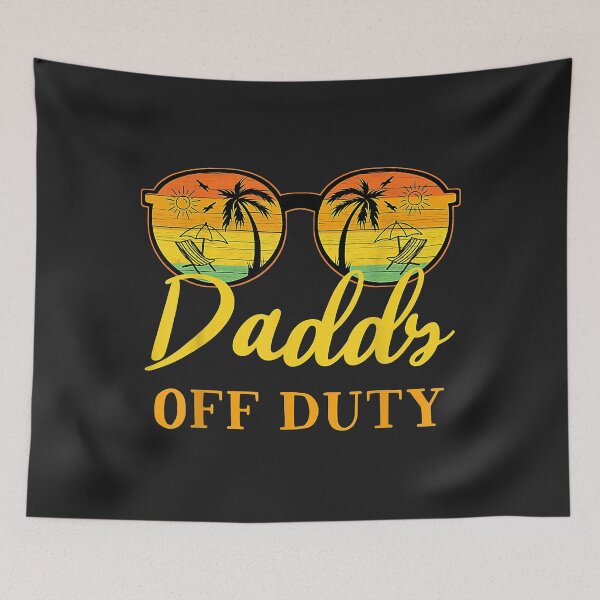 Item preview, Daddy Off Duty Funny Dad Work Summer Vacation Camping Camp designed and sold by JeffreyMCombs.