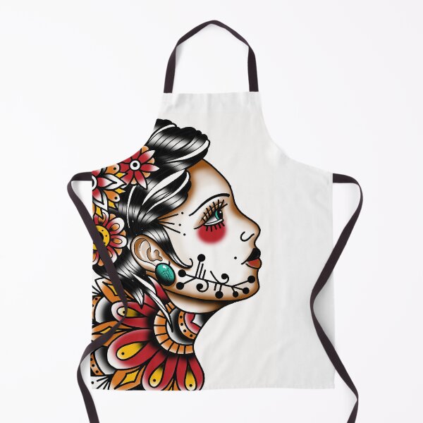 Item preview, Fkj tattoo flash girl designed and sold by franckfkj.
