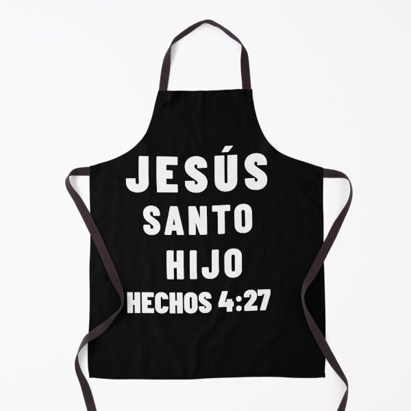 Item preview, Acts 4:27 Jesus Holy Child Son Spanish Bible Verse designed and sold by NombresDeJesus.