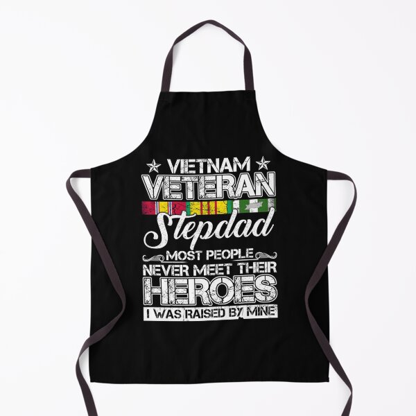 Item preview, Vietnam Veteran Stepdad Most People Never Meet Their Heroes Classic T-Shirt designed and sold by lelaalicesr.