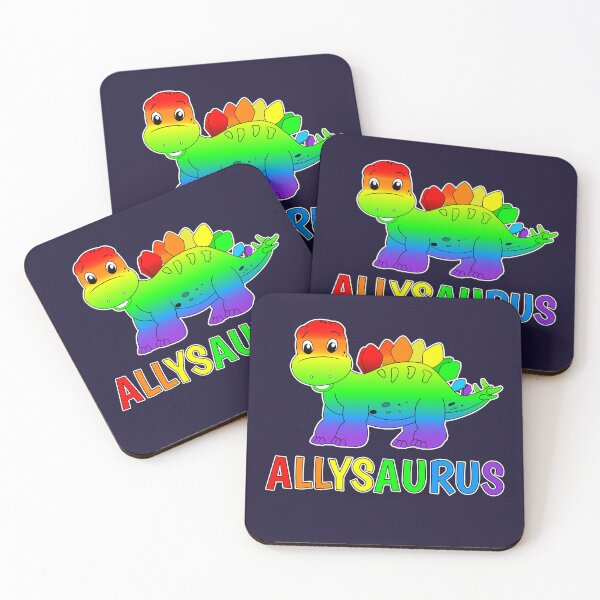 Item preview, Dinosaur Stegosaurus Gay Pride Ally - LGBT Allysaurus designed and sold by brodyquixote.