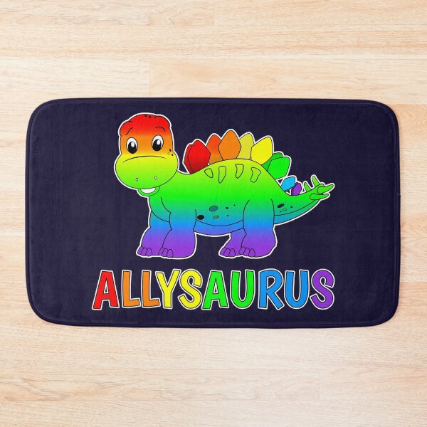 Item preview, Dinosaur Stegosaurus Gay Pride Ally - LGBT Allysaurus designed and sold by brodyquixote.